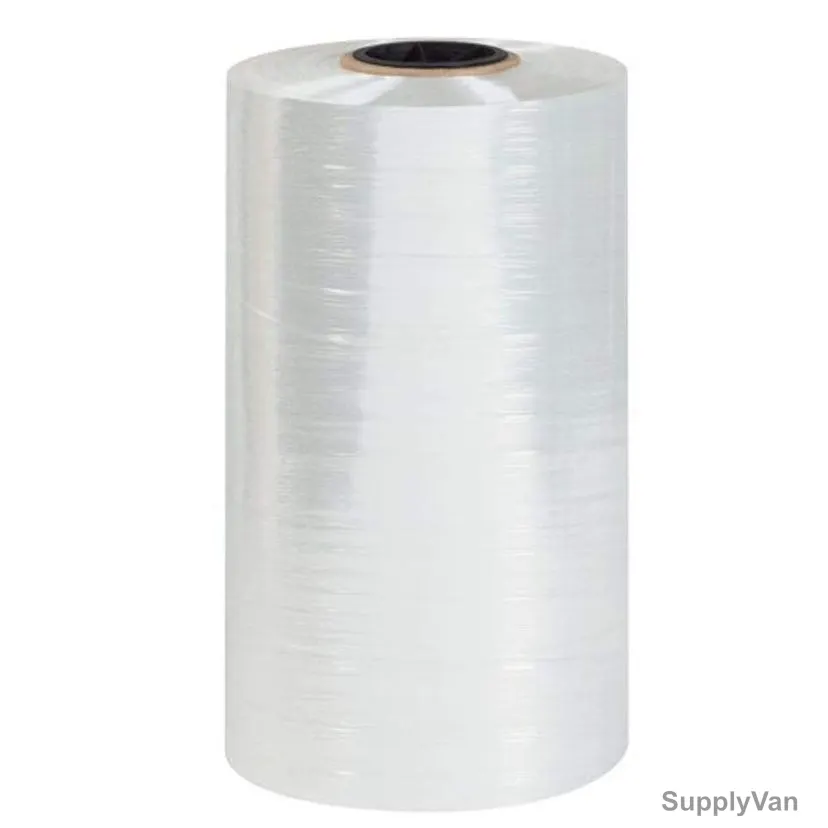 POF Shrink Film Wrap, 19 Micron Thk x 10 Inch Width, Clear