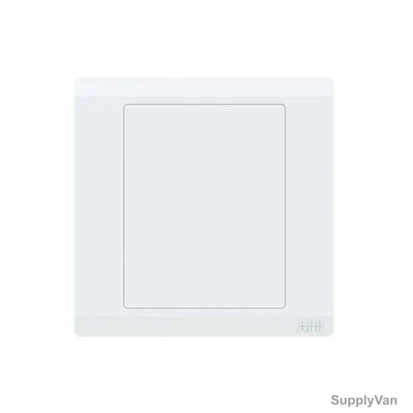 Abb Electrical Blank Wall Plate, BL504, lnora, 1 Gang, White — image 1