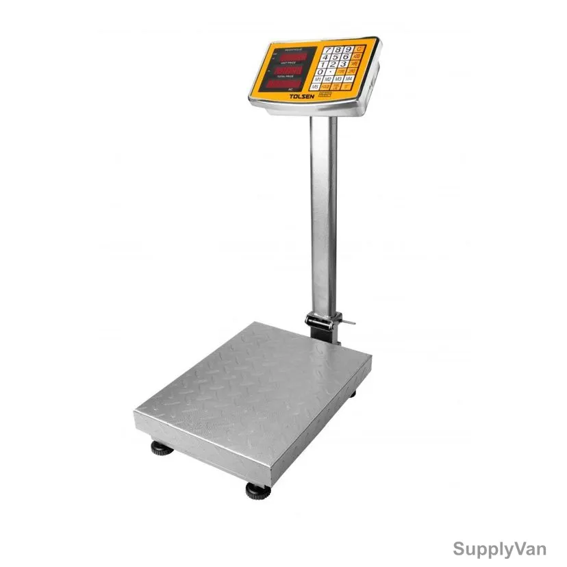 Tolsen Electronic Platform Scale, 35801, 100 Kg Weight Capacity