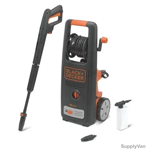 Black and Decker Pressure Washer, BXPW1800E-B5, 135Bar, 1800W