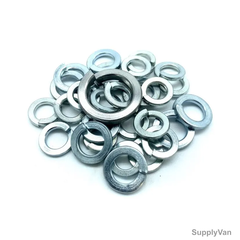 Spring Washer, GSW0006, Galvanized, M6, 17 Kg/Pack