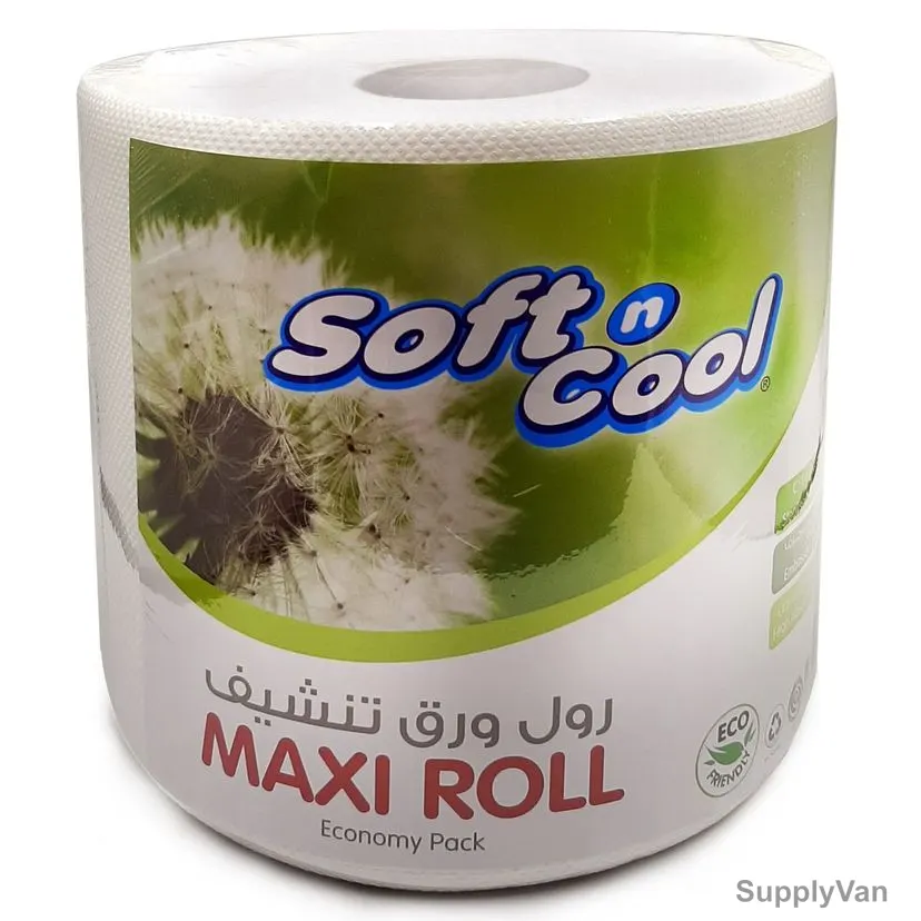 Hotpack Soft N Cool Kitchen Maxi Roll, MR1WEC, 1 Ply, 300 Mtrs — image 1