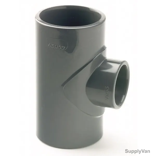 Meti Tee Reducer, 1216055063032, 90 Degree, 75MM, UPVC