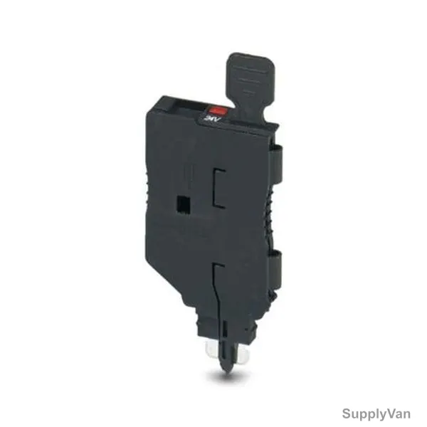 Phoenix Contact Fuse Plug, 3209248, P-FU-5X20-LED-24-5, 24V, 6.3A, 5.2MM Pitch, Black — image 1