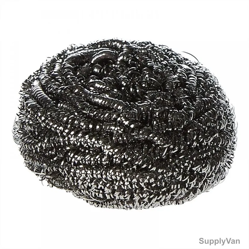 Vileda Inox Metallic Spiral Dish Washing Scourer, VLSC112948, Metal, Silver