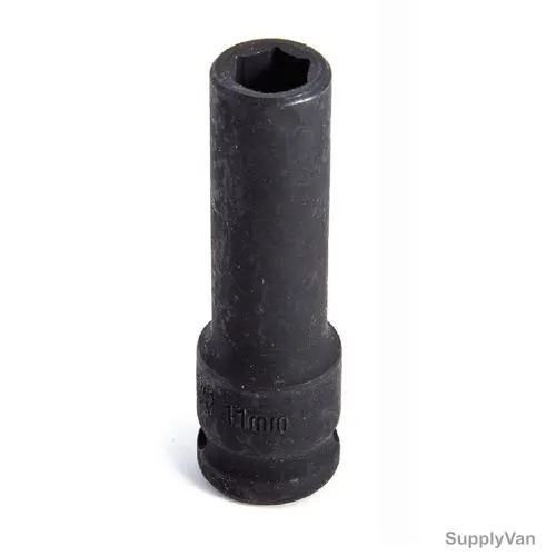 Uken 6 Point Deep Impact Socket, U5769, 1/2 Inch Drive, 19MM