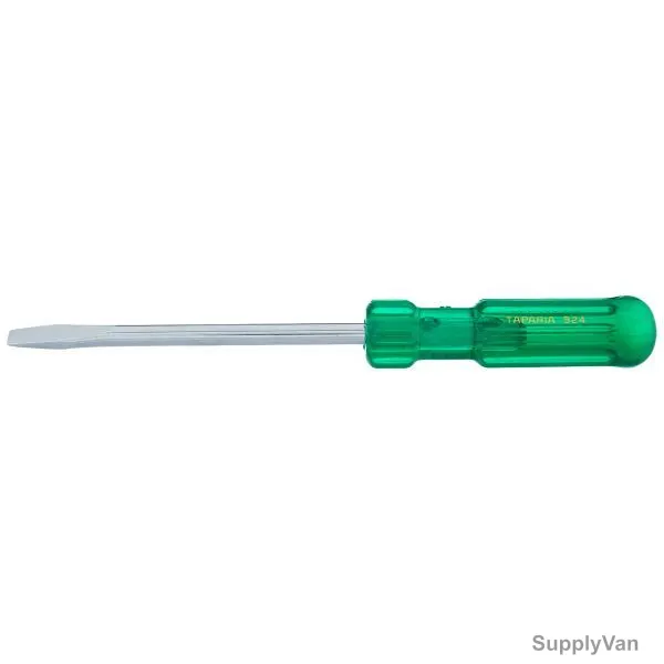 Taparia Flat Screwdriver, 924, 1.0MM Tip Size x 125MM Blade Length