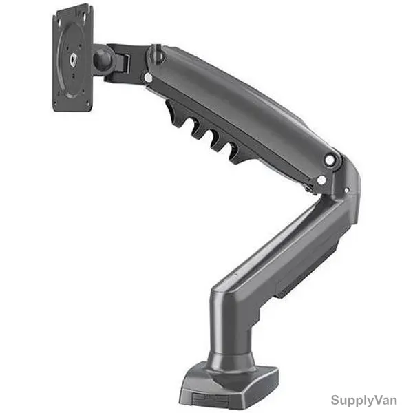Skilltech Premium Single Monitor Steel Arm Desktop Mount For 17-30 Inch, SH-F80, 9 Kg Weight Capacity — image 1