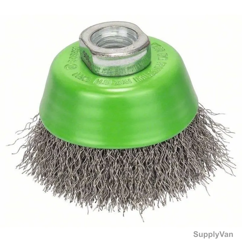 Bosch Wire Cup Brush, 2608622061, Crimped Wire, 0.3x65MM