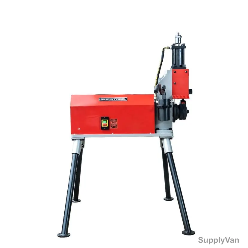 Macstroc Heavy Duty Roll Grooving Machine, MRG-24IVA, 2200W, 8-24 Inch Pipe Capacity — image 1