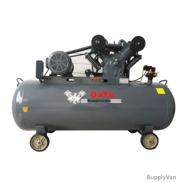 Dato Piston Air Compressor, CSCIE250, 7.5kW, 380V, 12 Bar, 500 Ltrs Tank Capacity