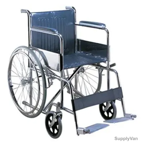 3W Wheel Chair, 3W-809-41, Steel, Blue