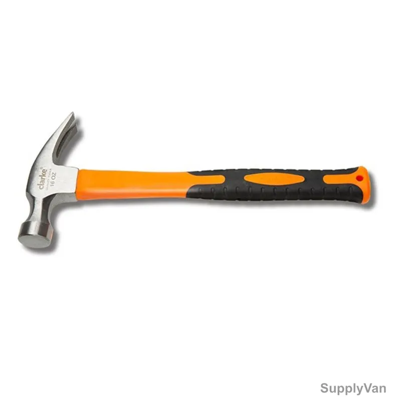Clarke Claw Hammer, CHS0-5FC, Fibre Handle, 0.5 Kg