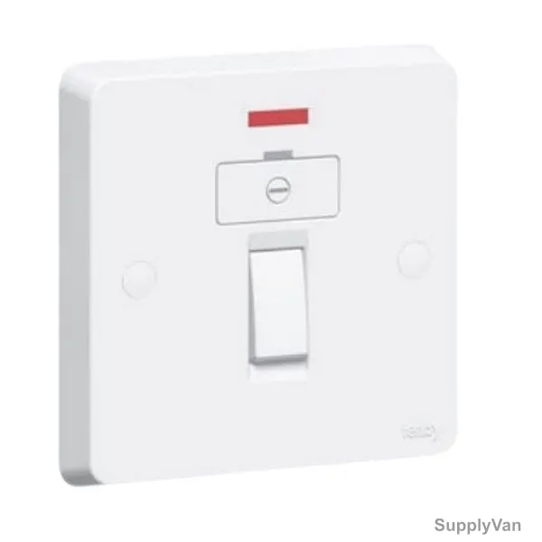 Tenby DP Switch With Indicator/Cord Outlet, 738039, 250VAC, 13A