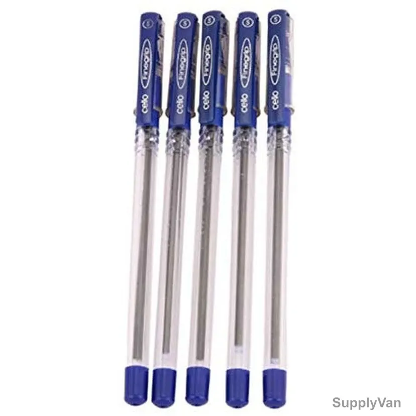 Cello Ball Pen, CELLOFG07BL, Finegrip, 0.7MM, Blue, 50 Pcs/Pack
