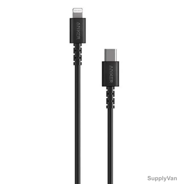 Anker USB-C to Lightning Cable, A8612P11, Powerline Select, 1 Mtrs, Black — image 1