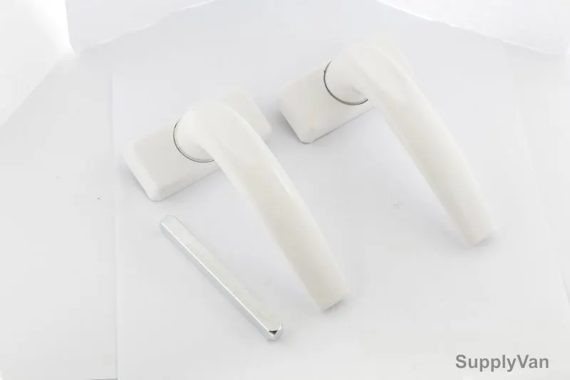 Door Handle, SAF-110, Aluminium, White
