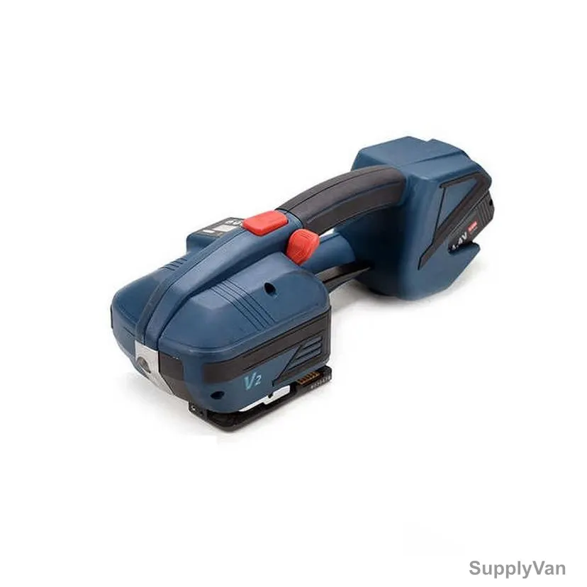 Battery Powered Automatic Handheld Strapping Machine For 13-16MM Wide PP/PET Strap, V2, 4000mAh — image 1