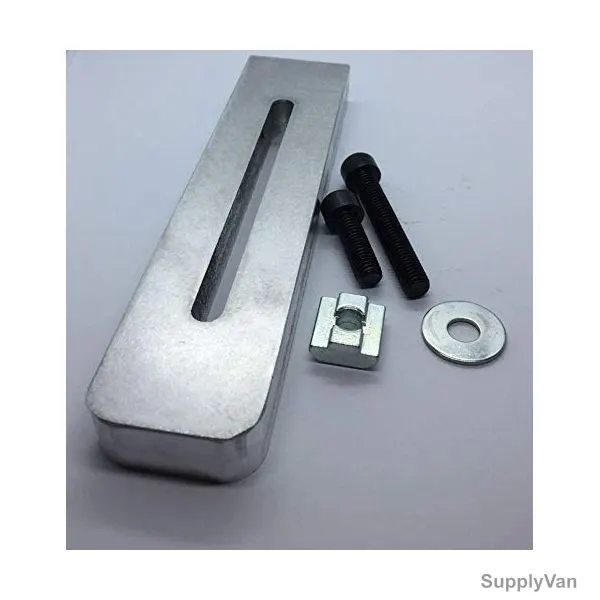Extrusion Clamp for CNC Machine, Silver, 40 x 170MM