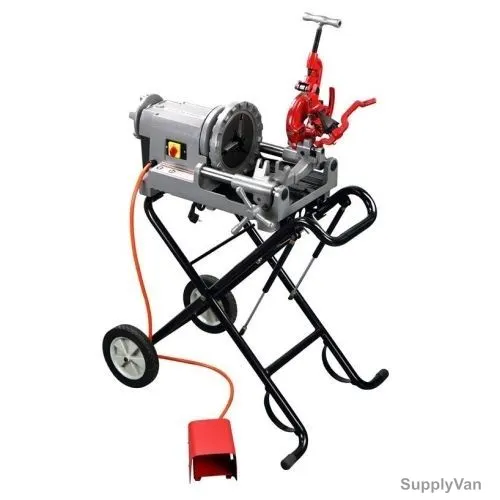 Macstroc Pipe Threading Machine, FLARE0-2C, 1/8 to 2 Inch, 1500W