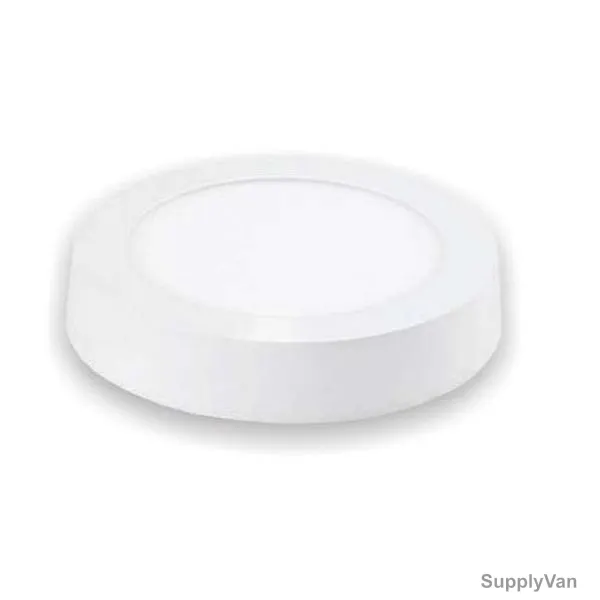 Vatsun LED Surface Panel Light, LVP-24SR-L, Classy, Round, IP20, 24W, 1750 LM, White