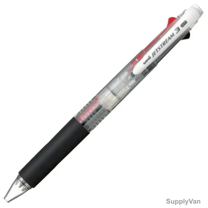 Uni-Ball 3 Color Ball Point Pen, SXE3-400, Jetstream, 1.0MM Tip, Multicolor, 10 Pcs/Pack