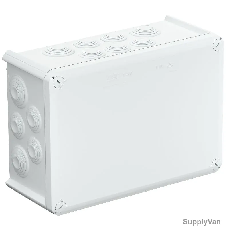 OBO Junction Box, OBO2007125, T350, Polypropylene, IP66, Light Grey