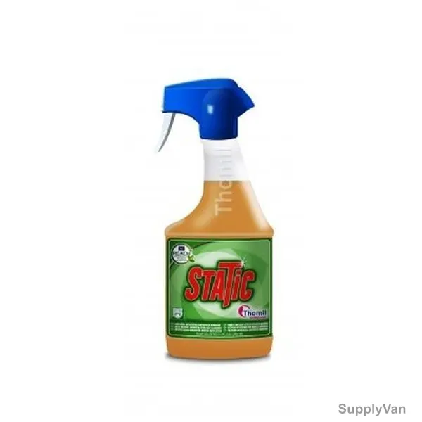 Thomil Static Anti-static Modern Surface Cleaner, Floral Aroma Scented, 750ML, Orange