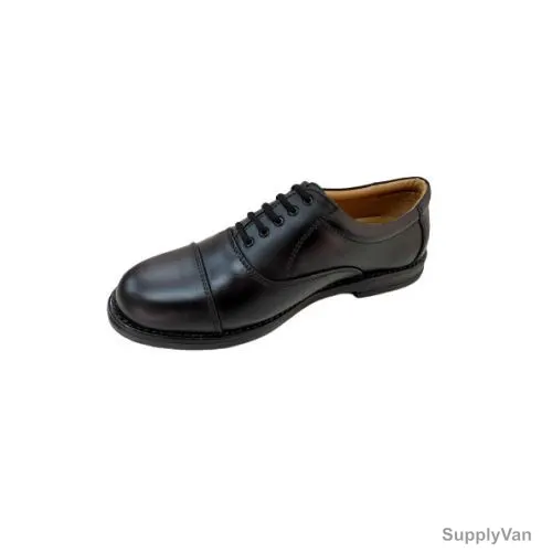 3S Premium Security Safety Shoes, TS-12, Leather, Size40, Low Ankle, Black — image 1