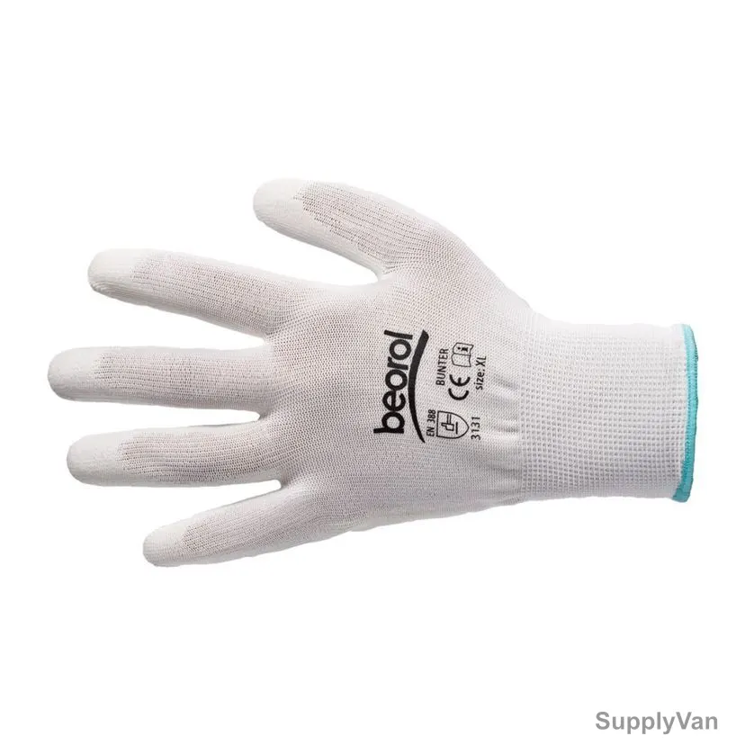 Beorol Knitted Gloves, RBUNL, White