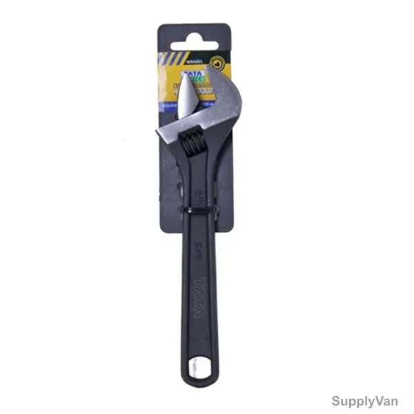 Tata Agrico Adjustable Wrench, WRAN01, Chrome Vanadium, 10 Inch