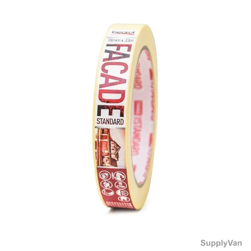 Beorol Masking Tape, FASK18, Rubber Adhesive, 18MM x 33 Mtrs — image 1