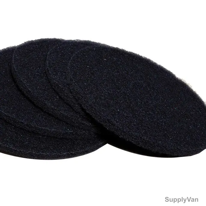 Floor Polisher Pad, Stane Pro 1.5, 17 Inch, 150 RPM, Black