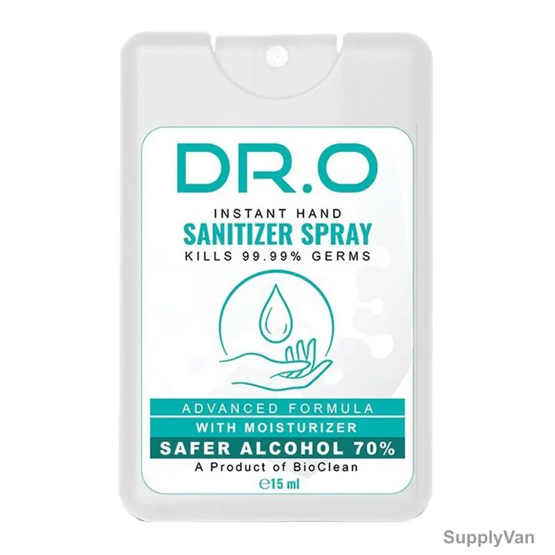 Dr. O Hand Sanitizer Spray, 15ML, 24 Pcs/Pack