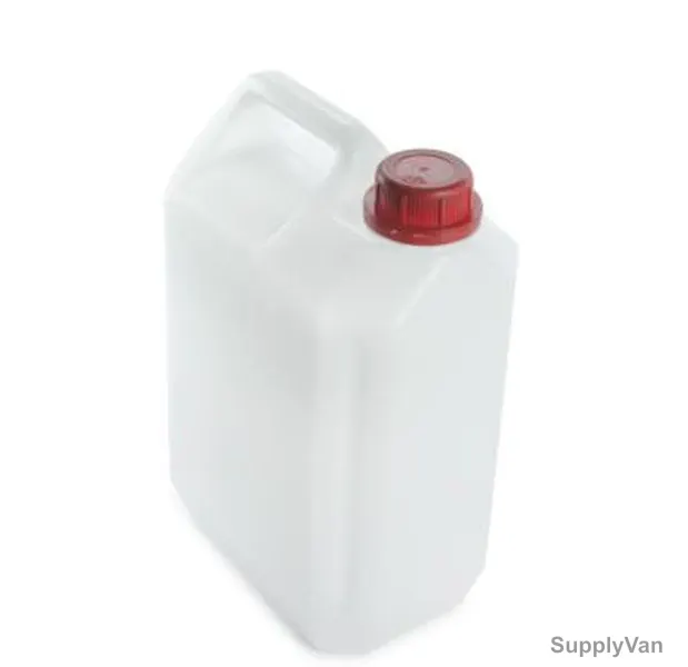 Jerry Can, Plastic, White, 5 Litres
