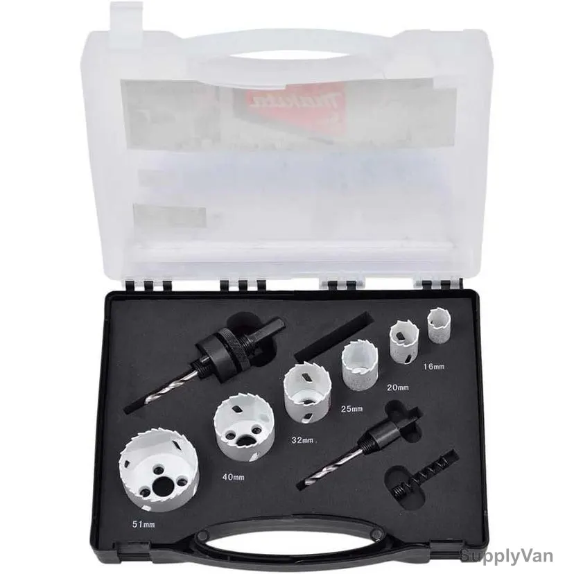 Makita Bi-Metal Hole Saw Set, D-47123, 6 Pcs/Set — image 1