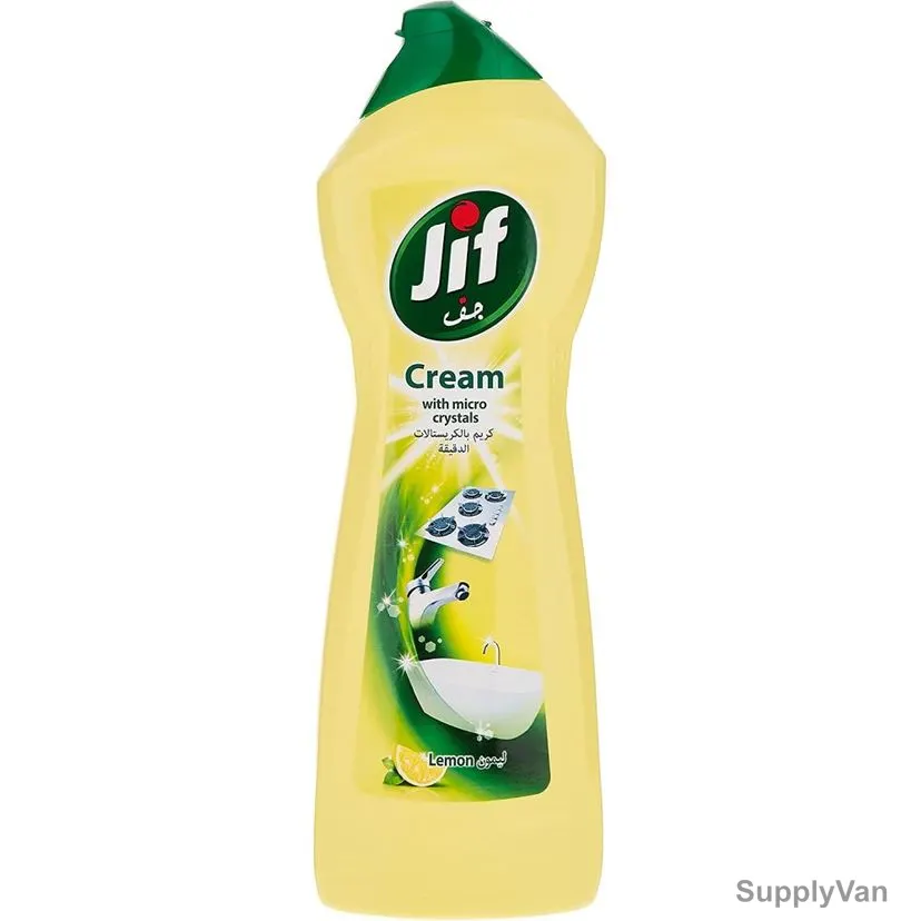 Jif Multipurpose Cream Cleaner, Lemon, 750ML