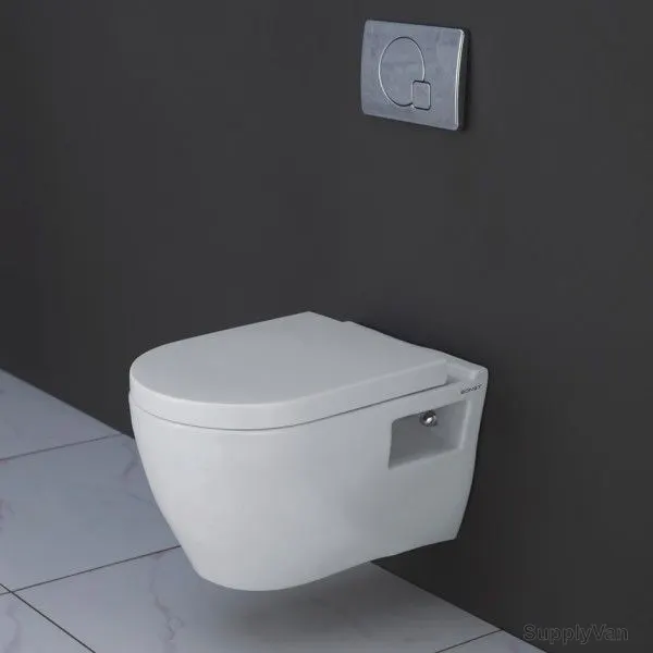 Sonet Water Closet, 50001, Candle, Wall Hung, White
