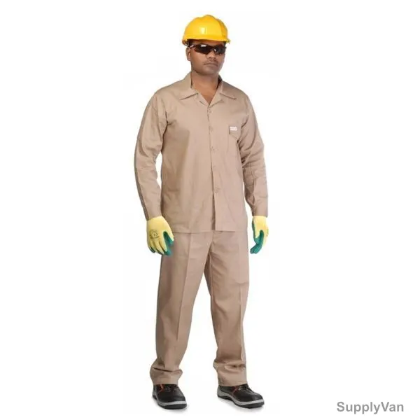 Workland Pant and Shirt, B2P, 190GSM, S, Beige