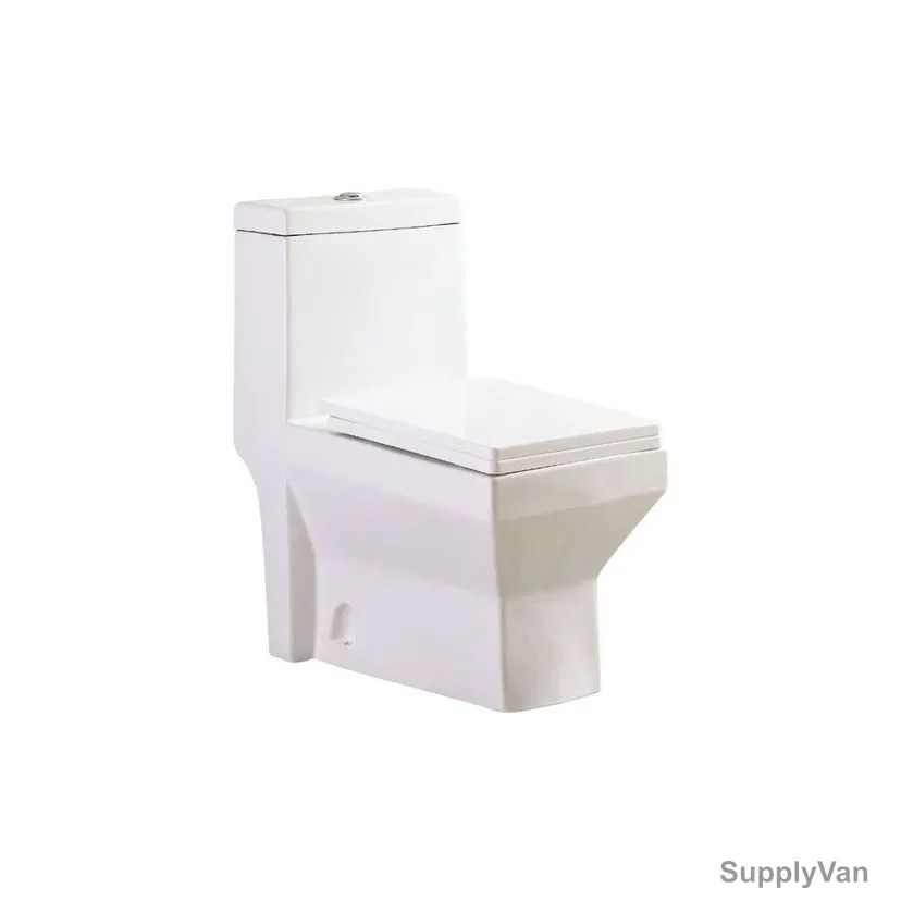 Milano S-Trap Water Closet, 184, Ceramic, 370MM Width x 680MM Length, White