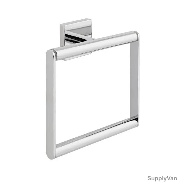 Vado Towel Ring, Bokx, Wall Mounted, Chrome, Silver — image 1