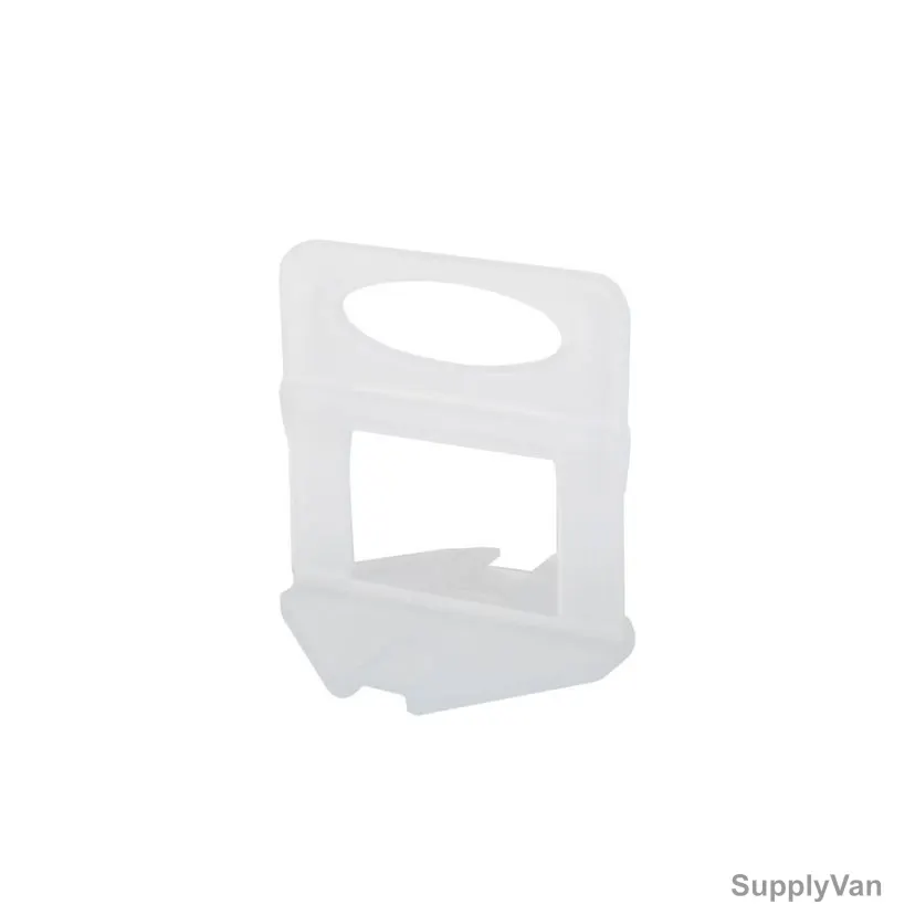 Rubi Delta Levelling System Clip, 3930, Polypropylene, 0.5MM Joint Width, 3-12MM Joint Thk, 200 Pcs/Pack — image 1
