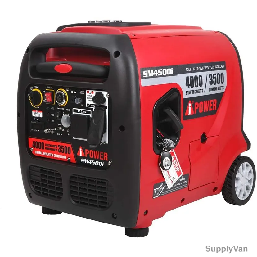 AiPower Gasoline Digital Inverter Generator, SM4500i, 4000W, 10 Ltrs, 223CC — image 1