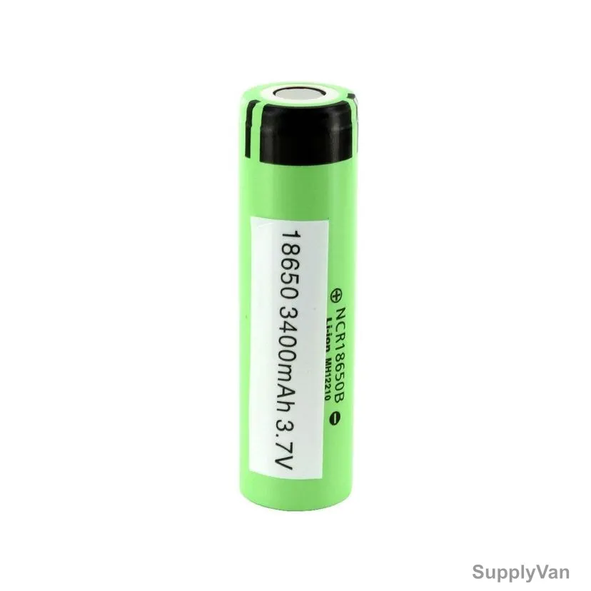 Panasonic Rechargeable Battery, NCR18650B, Lithium-Ion, 3.7V, 3400mAh — image 1