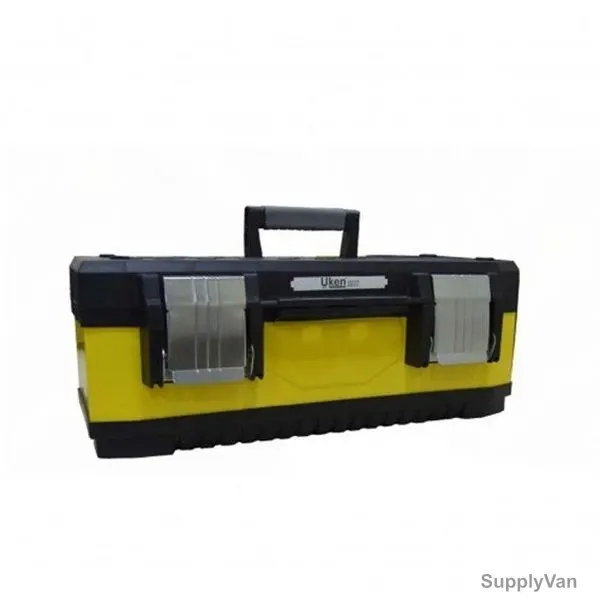 Uken Professional Tool Box, U8320, Plastic, 450MM, Yellow/Black