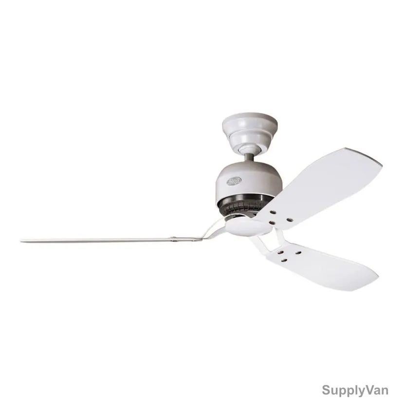 Hunter Ceiling Fan, 24547, Industrie II, 3 Blade, 132CM, Chalk White