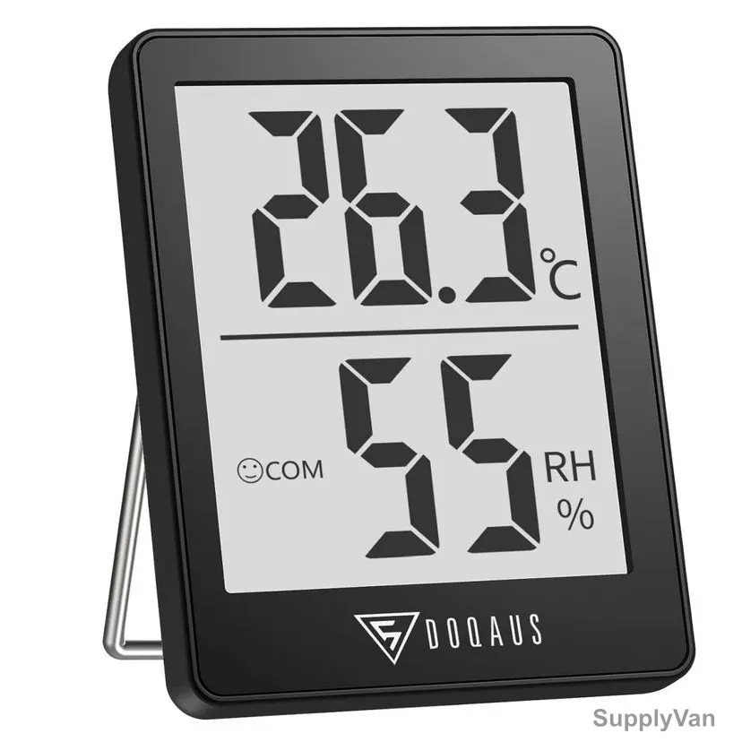 Doqaus Indoor Digital Thermometer, -50 to 70 Deg.C — image 1