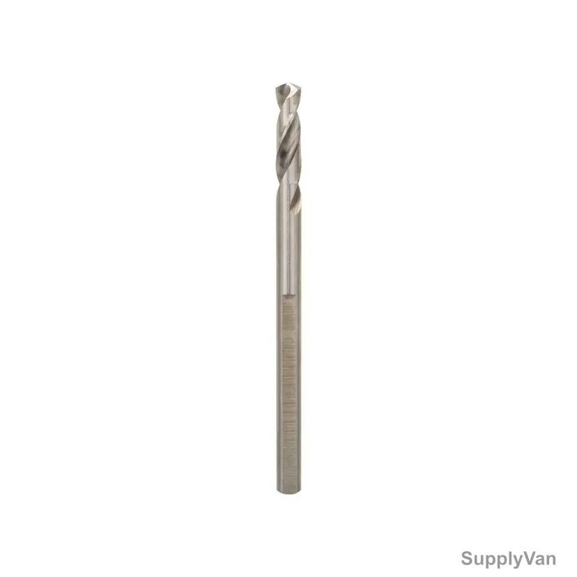 Bosch HSS-G Pilot Drill Bit For Hex Shank Arbor, 2608596119, 6.35MM Dia x 102MM Length — image 1