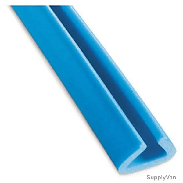 U-Profile Foam Edge Protector, 10MM x 4 Mtrs, Blue