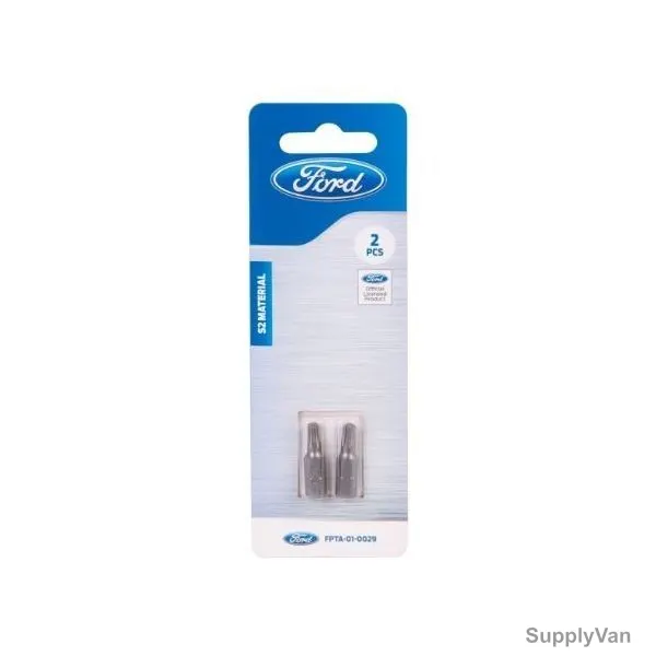 Ford Screw Driving Bits, FPTA-01-0029, T25, 25MM, Silver, 2PCS